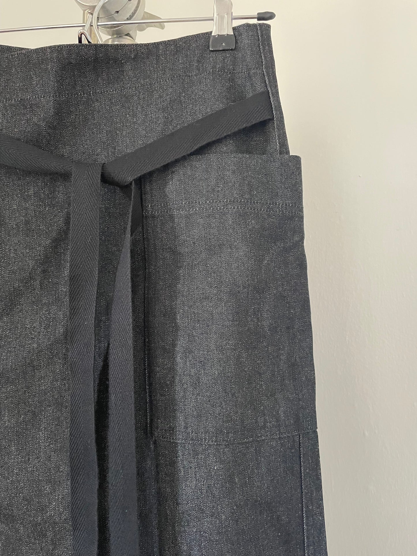 HAI Sporting Gear denim wrap skirt