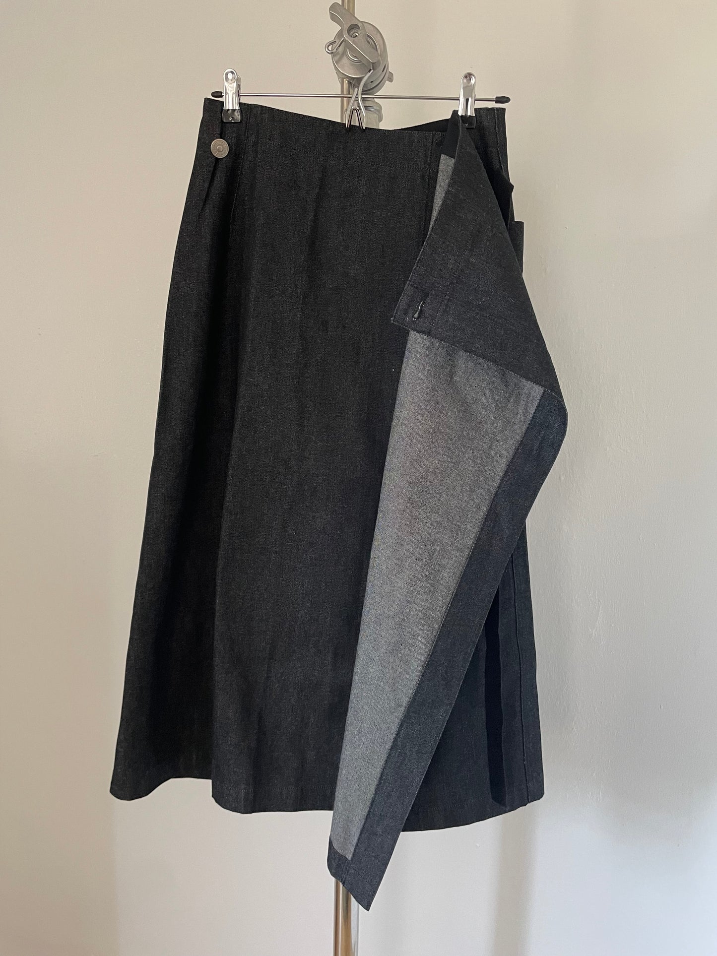 HAI Sporting Gear denim wrap skirt