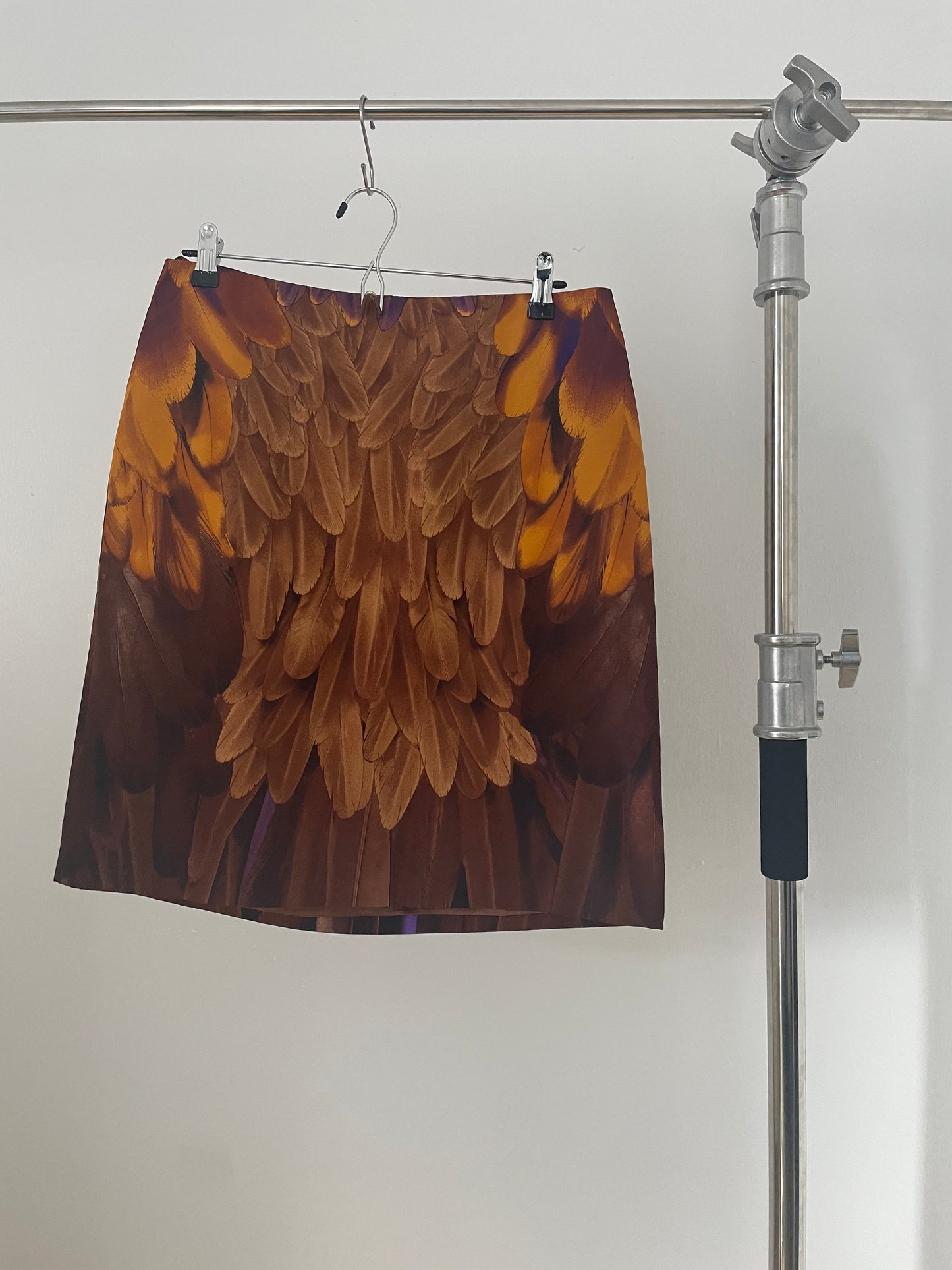 Prada spring/summer 2005 “feather” print skirt