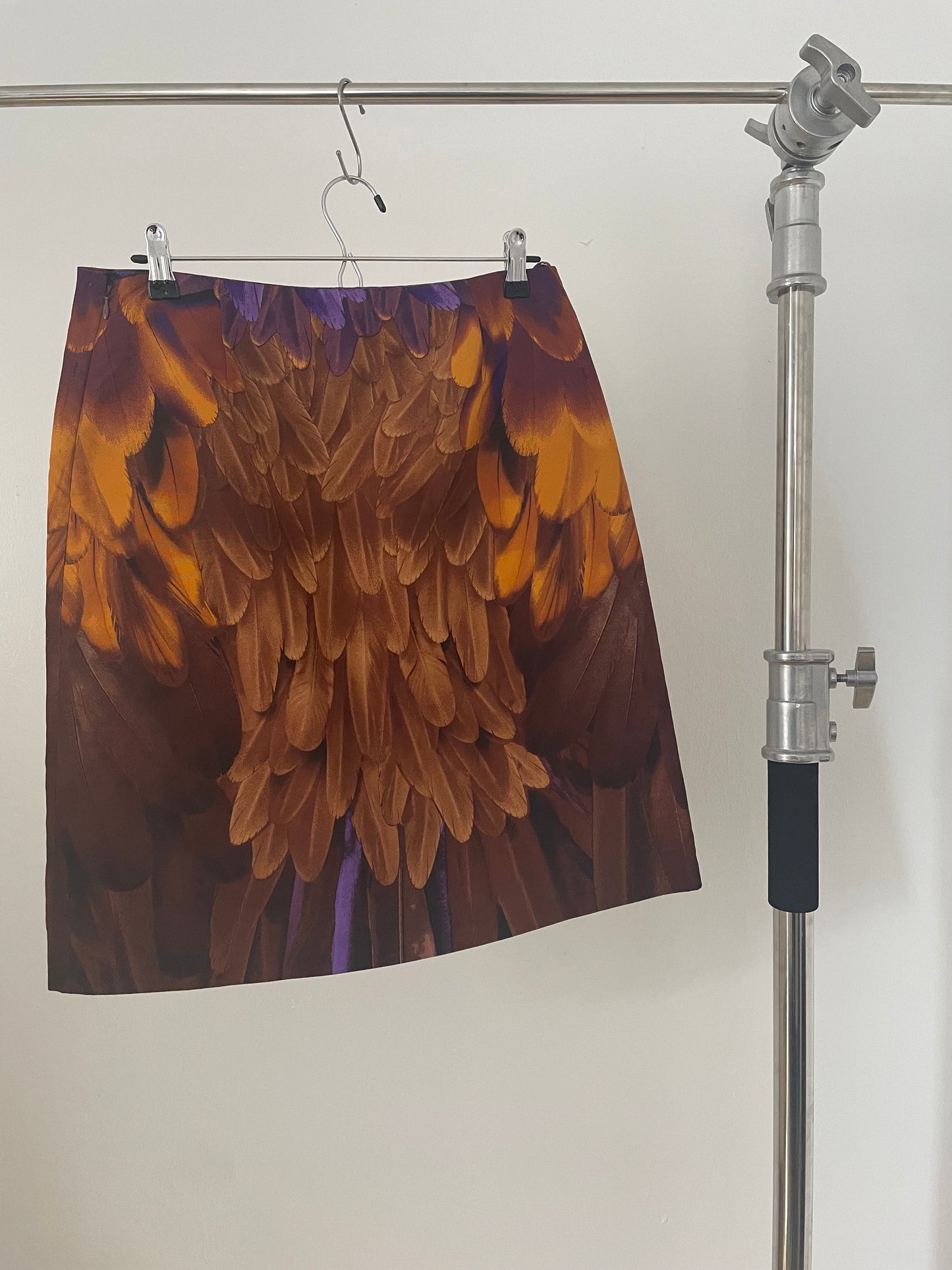 Prada spring/summer 2005 “feather” print skirt