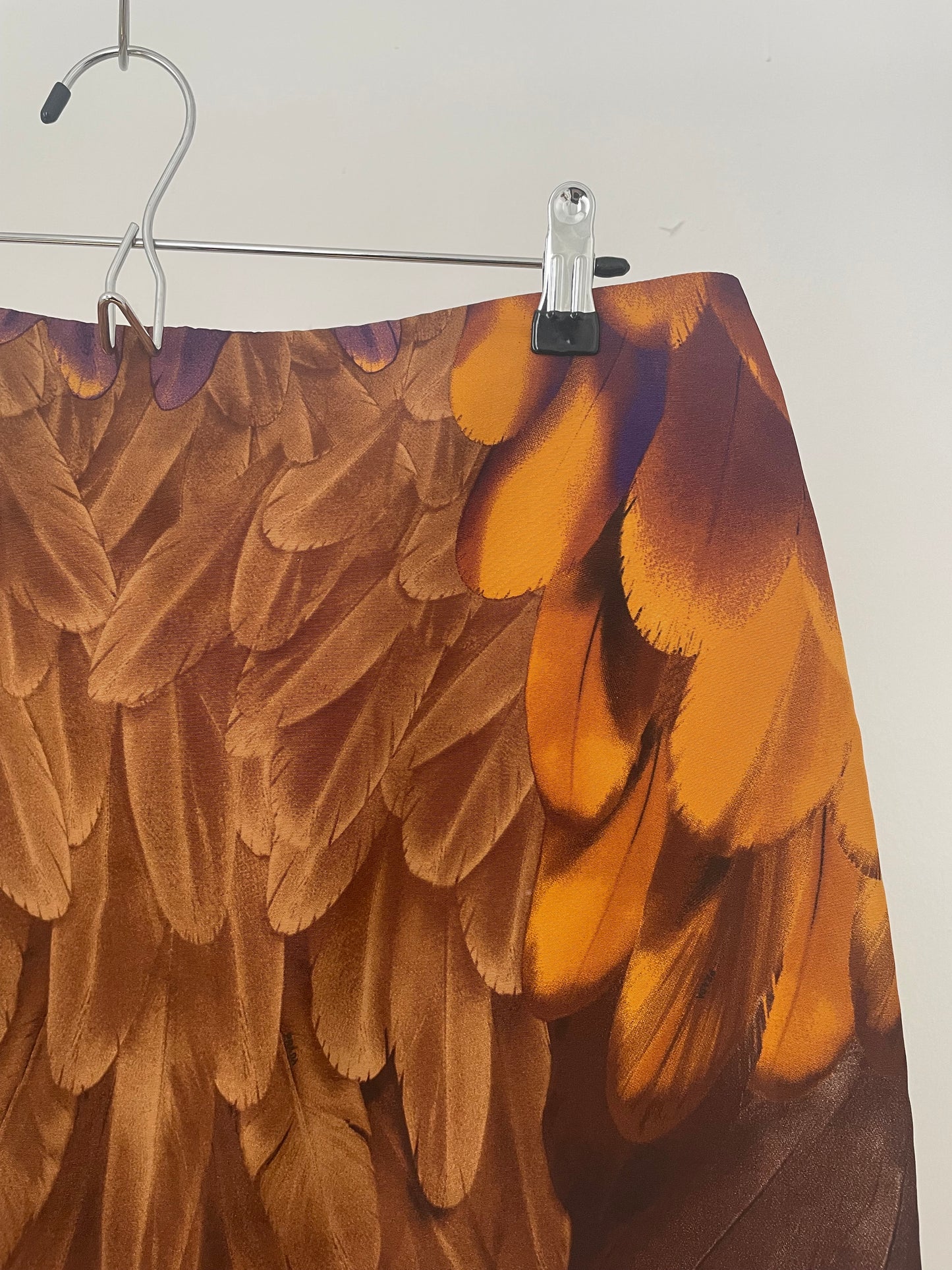 Prada spring/summer 2005 “feather” print skirt