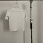 Pleats T Issey Miyake white waffle pleated short sleeve crewneck