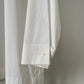 Issey Miyake white mandarin collar shirt