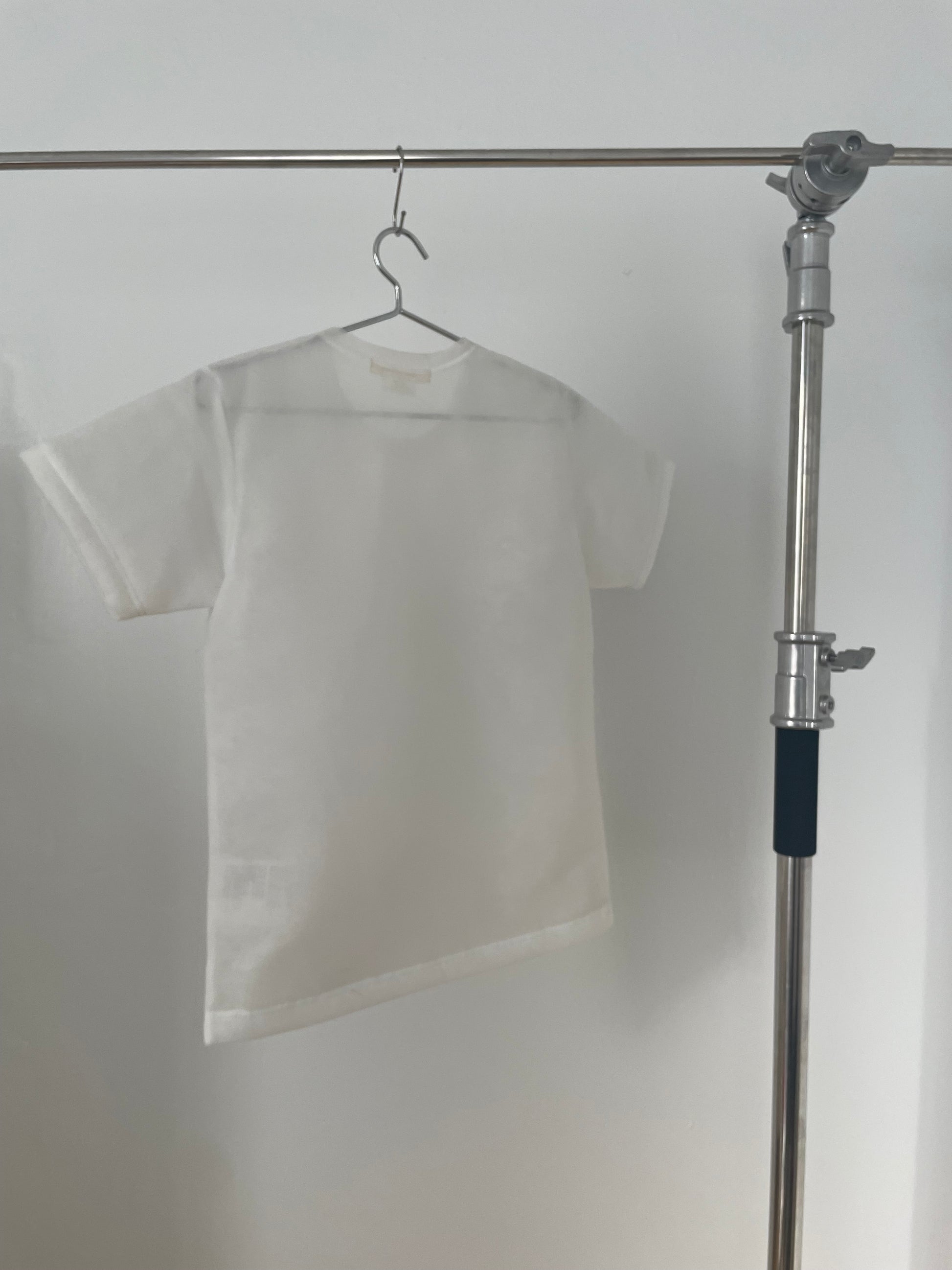Comme des Garçons white short sleeve cloud tee