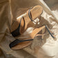 Dries Van Noten spring/summer 2001 asymmetrical cut out heels
