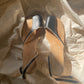 Dries Van Noten spring/summer 2001 asymmetrical cut out heels