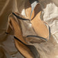 Dries Van Noten spring/summer 2001 asymmetrical cut out heels