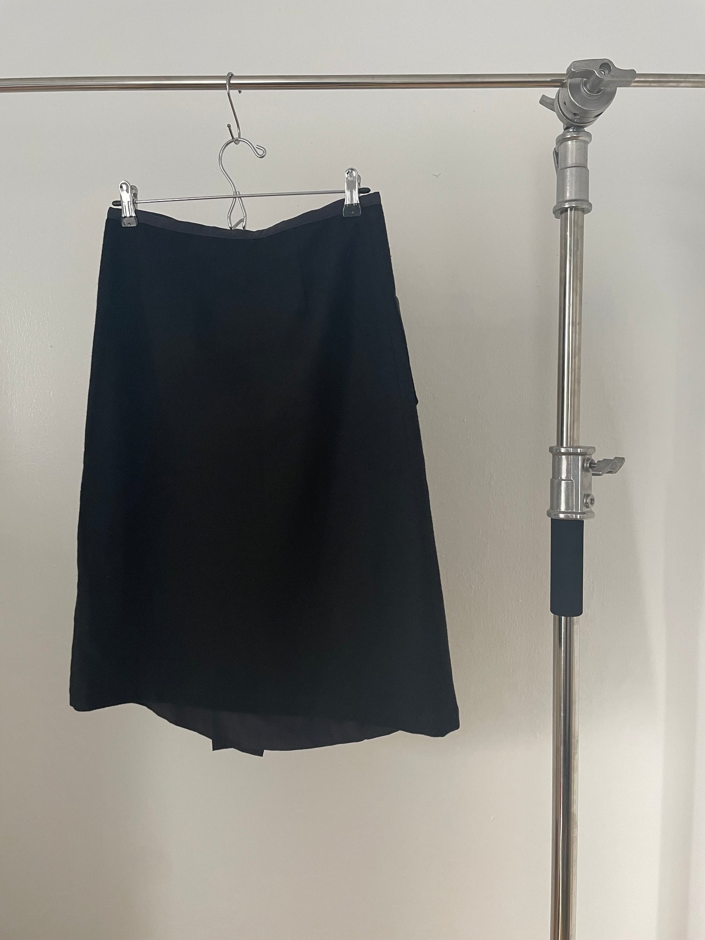 Dries Van Noten womens wool skirt with buttons