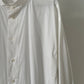 Issey Miyake white mandarin collar shirt