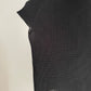 Issey Miyake Pleats T black waffle pleated mockneck