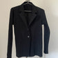 Issey Miyake White Label black pleated skirt suit