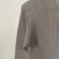 Issey Miyake gray long sleeve pleated top