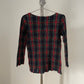 Peplum by Yoshiki Hishinuma plaid smocked top