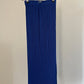 Pleats Please Issey Miyake blue maxi pleated skirt with slit