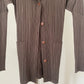 Pleats Please Issey Miyake brown suit