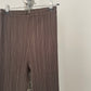 Pleats Please Issey Miyake brown suit