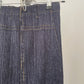 Pleats Please Issey Miyake "denim" skirt