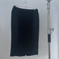 Prada spring/summer 1998 black silk pencil skirt