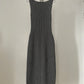 Vintage womens Dries Van Noten grey sleeveless knit dress