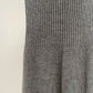 Vintage womens Dries Van Noten grey sleeveless knit dress