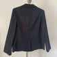 Y's Yohji Yamamoto black cotton double breasted blazer