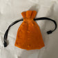 Vintage Issey Miyake orange pochette
