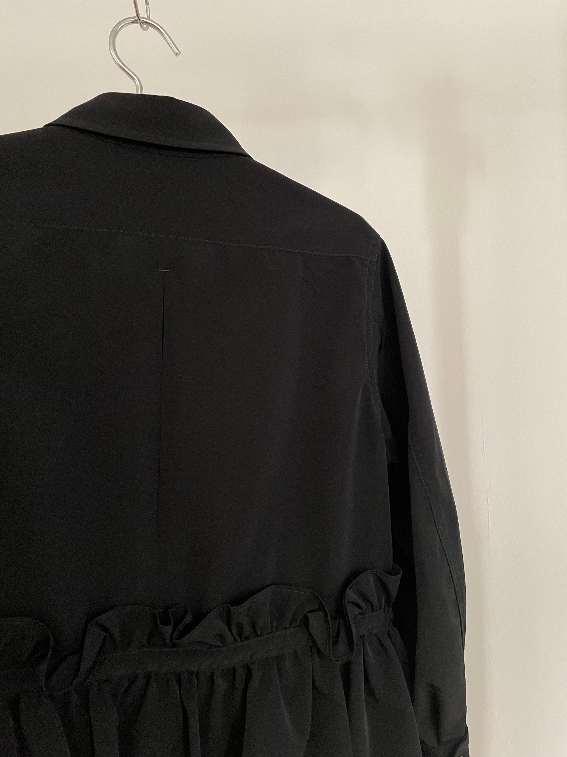 Vintage womens Noir Kei Ninomiya black shirt jacket