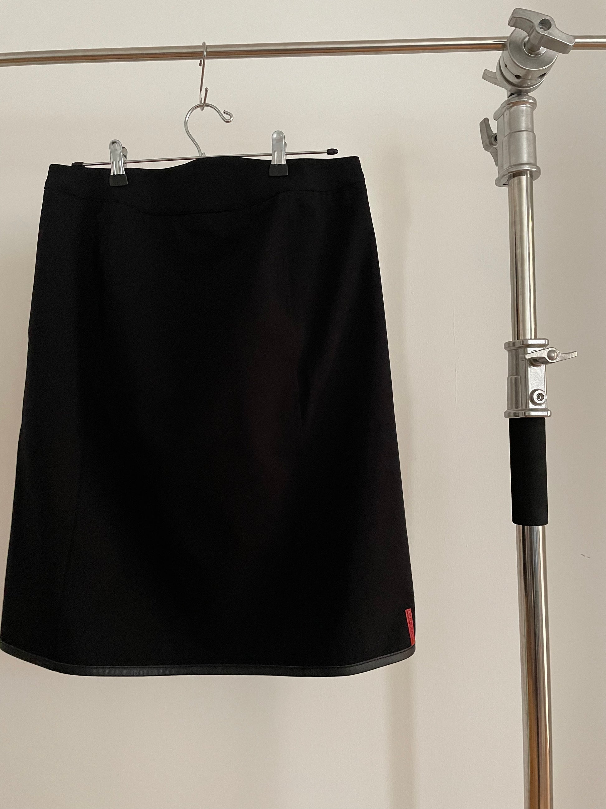 Prada Sport black skirt with zippers – sonomama sonomama Prada Sport black skirt with zippers – sonomama sonomama